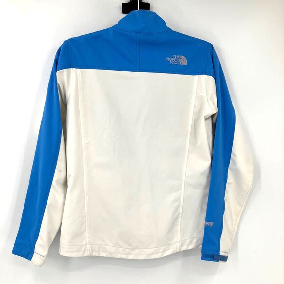 The North Face Flight Series Blue White Windstopper Full Zip Track Jacket Coat - Picture 3 of 15